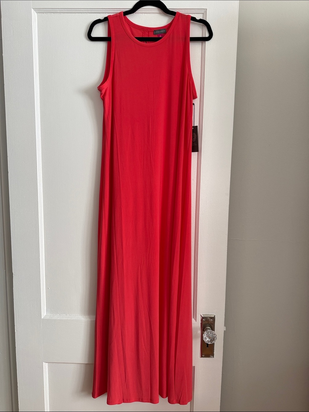 Vince Camuto Crimson Sleeveless Maxi Dress